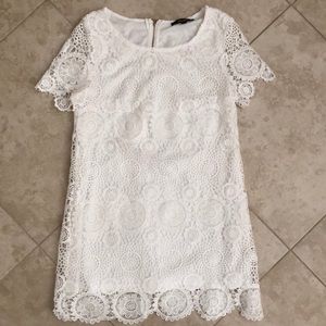 White LuLu’s mid-length dress